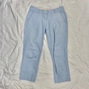 J. Crew Cropped Linen Dress Pant Size 2 Petite